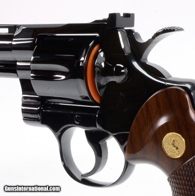 Colt Python 357 Mag. 6 Inch Blue. Like New Condition. In Hard Case. DOM 1982 - Image 5 of 9