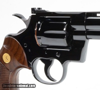 Colt Python 357 Mag. 6 Inch Blue. Like New Condition. In Hard Case. DOM 1982 - Image 8 of 9