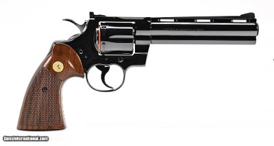 Colt Python .357 Mag. 6 Inch Blue. Like New Condition. DOM 1985 - Image 6 of 9
