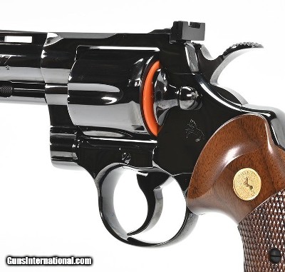 Colt Python .357 Mag. 6 Inch Blue. Like New Condition. DOM 1985 - Image 4 of 9