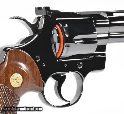 Colt Python .357 Mag. 6 Inch Blue. Like New Condition. DOM 1985 - Image 8 of 9