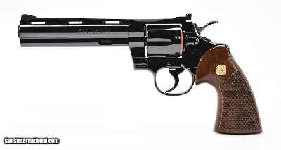 Colt Python .357 Mag. 6 Inch Blue. Like New Condition. DOM 1978 - Image 3 of 9