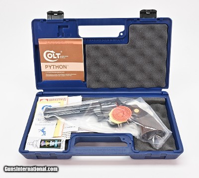 Colt Python .357 Mag. 6 Inch Blue. Like New Condition. DOM 1978 - Image 2 of 9