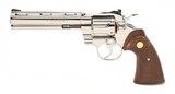 Colt Python .357 Mag. 6 Inch Nickel. Like New Condition. DOM 1980 - 3 of 9