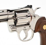 Colt Python .357 Mag. 6 Inch Nickel. Like New Condition. DOM 1980 - 5 of 9