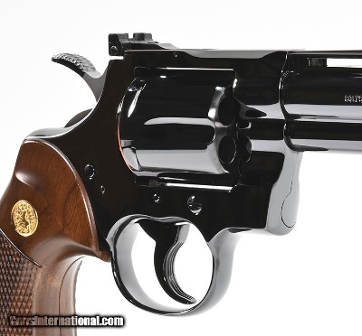Colt Python .357 Mag. 6 Inch Blue. Like New Condition. DOM 1982 - Image 7 of 9