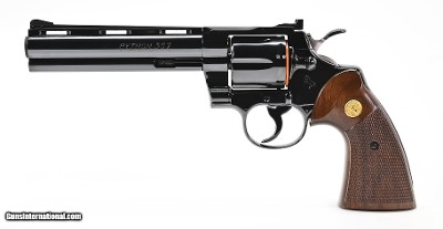 Colt Python .357 Mag. 6 Inch Blue. Like New Condition. DOM 1982 - Image 3 of 9