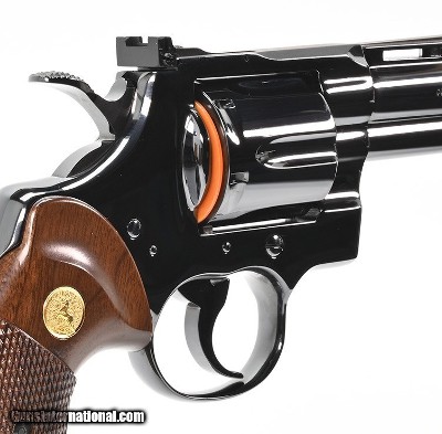 Colt Python .357 Mag. 6 Inch Blue. Like New Condition. DOM 1982 - Image 8 of 9