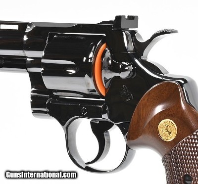 Colt Python .357 Mag. 6 Inch Blue. Like New Condition. DOM 1982 - Image 4 of 9