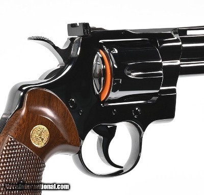 Colt Python .357 Mag. 6 Inch Blue. Like New Condition. DOM 1982 - Image 8 of 9