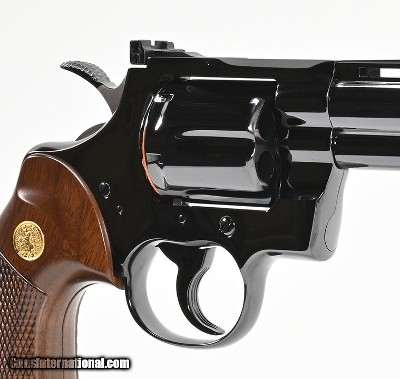 Colt Python .357 Mag. 6 Inch Blue. Like New Condition. DOM 1982 - Image 7 of 9