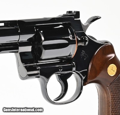 Colt Python .357 Mag. 6 Inch Blue. Like New Condition. DOM 1982 - Image 5 of 9
