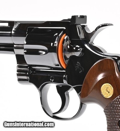 Colt Python .357 Mag. 6 Inch Blue. Like New Condition. DOM 1982 - Image 4 of 9