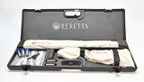 Beretta 471 Silverhawk 20 Gauge, Case Colored/Gold Inlays. Like New In Case - 4 of 18
