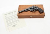 Smith & Wesson Pre Model 29 .44 Magnum. 6 1/2 Inch Blue. 1957. Good Used Condition