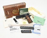 Colt 1911 Gold Cup National Match. Series 70. 45 ACP. Excellent Condition. With Original Box