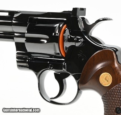 Colt Python .357 Mag. 6 Inch Blue. Like New Condition. DOM 1985 - Image 7 of 9