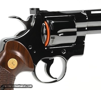 Colt Python .357 Mag. 6 Inch Blue. Like New Condition. DOM 1985 - Image 5 of 9