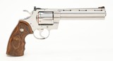 Colt Python Elite .357 Magnum 6 Inch Stainless Steel. With Factory Letter. Serial Number PE00539A. DOM 1997 - 4 of 11