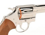 Colt Viper .38 Special 4 Inch Nickel Revolver. DOM 1977. In Box - 6 of 10