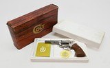 Colt Viper .38 Special 4 Inch Nickel Revolver. DOM 1977. In Box - 2 of 10