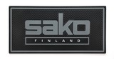 Sako Finland Counter Mat. Black And Gray