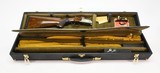 Perazzi SCO Small Frame 20 Gauge, 2 Over/Under Barrel Sets. In Black Leather Case - 2 of 16