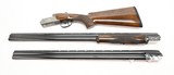 Perazzi SCO Small Frame 20 Gauge, 2 Over/Under Barrel Sets. In Black Leather Case - 3 of 16