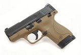 Smith & Wesson Model M&P Shield 40. .40 S&W. Black/Tan Cerakote. Excellent In Box - 6 of 6