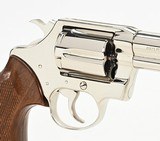 Colt Viper .38 Special 4 Inch Nickel Revolver. DOM 1978. With Letter - 3 of 9