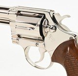 Colt Viper .38 Special 4 Inch Nickel Revolver. DOM 1978. With Letter - 6 of 9