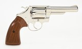 Colt Viper .38 Special 4 Inch Nickel Revolver. DOM 1978. With Letter - 1 of 9