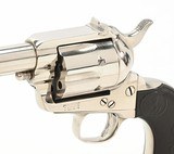 Extremely Rare, Colt Single Action Flattop Target .22/c. Revolver In Nickel Finish With Factory Letter. 1 Of 100 Made! DOM 1889 - 5 of 10