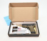 Smith & Wesson Model M&P Shield 40. .40 S&W. Black/Tan Cerakote. Excellent In Box - 2 of 6