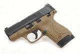 Smith & Wesson Model M&P Shield 40. .40 S&W. Black/Tan Cerakote. Excellent In Box - 5 of 6