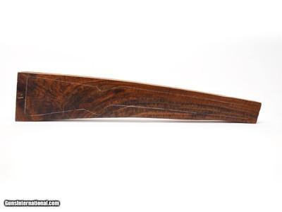 Exhibition Grade Claro Walnut Feather Crotch Rifle Blank