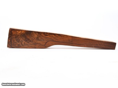 Claro Walnut Feather Crotch Rifle Blank In Exhibition Grade