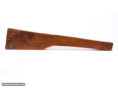 Claro Walnut Exhibition-Grade Feather Crotch Rifle Blank