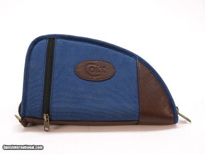Colt Blue 12" Soft Handgun Case