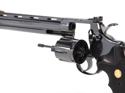 1992 Colt Python 8 Inch .357 Magnum - Original Blued Revolver - Image 6 of 9