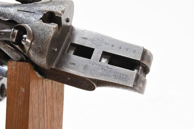 W.C. Scott – 1879 – 12 Gauge – Damascus Barrels – Original Case - Image 16 of 20
