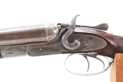 W.C. Scott – 1879 – 12 Gauge – Damascus Barrels – Original Case - Image 12 of 20
