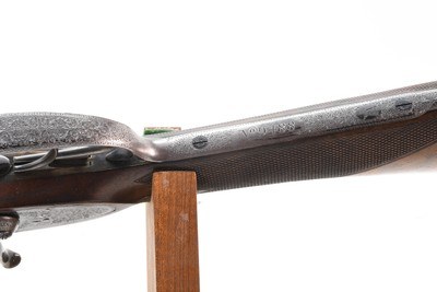 W.C. Scott – 1879 – 12 Gauge – Damascus Barrels – Original Case - Image 9 of 20