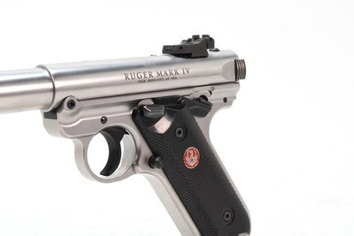 Ruger Mark IV Target .22 LR Stainless 5.5