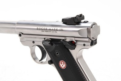 Ruger Mark IV Target .22 LR Stainless 5.5