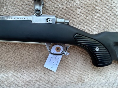 Ruger M77 Mark II, Zytel (boat paddle stock) stainless steel with 24” in high condition - Image 10 of 15