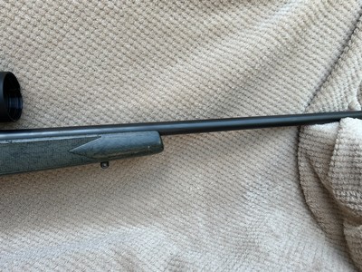 Weatherby Mark V in ultra rare 280 Rem 24” barrel with Burris Signature HD 3-15 x 44MM scope. - Image 4 of 14