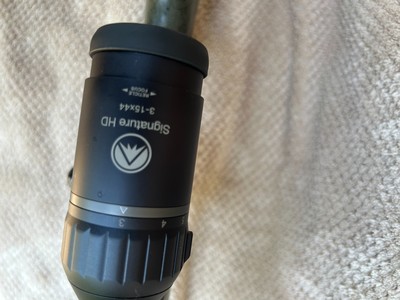 Weatherby Mark V in ultra rare 280 Rem 24” barrel with Burris Signature HD 3-15 x 44MM scope. - Image 13 of 14