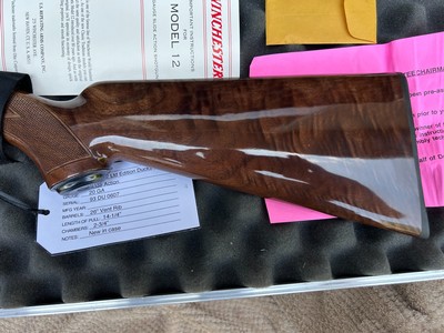 NEW Winchester Model 12 Limited Edition Ducks Unlimited with Fancy wood in 20 gauge - Image 3 of 13