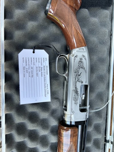 NEW Winchester Model 12 Limited Edition Ducks Unlimited with Fancy wood in 20 gauge - Image 12 of 13